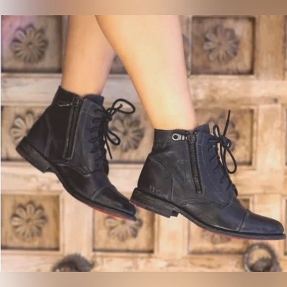 Bed Stu Women’s Western Booties Round Toe Sz 8.5 - Picture 1 of 8